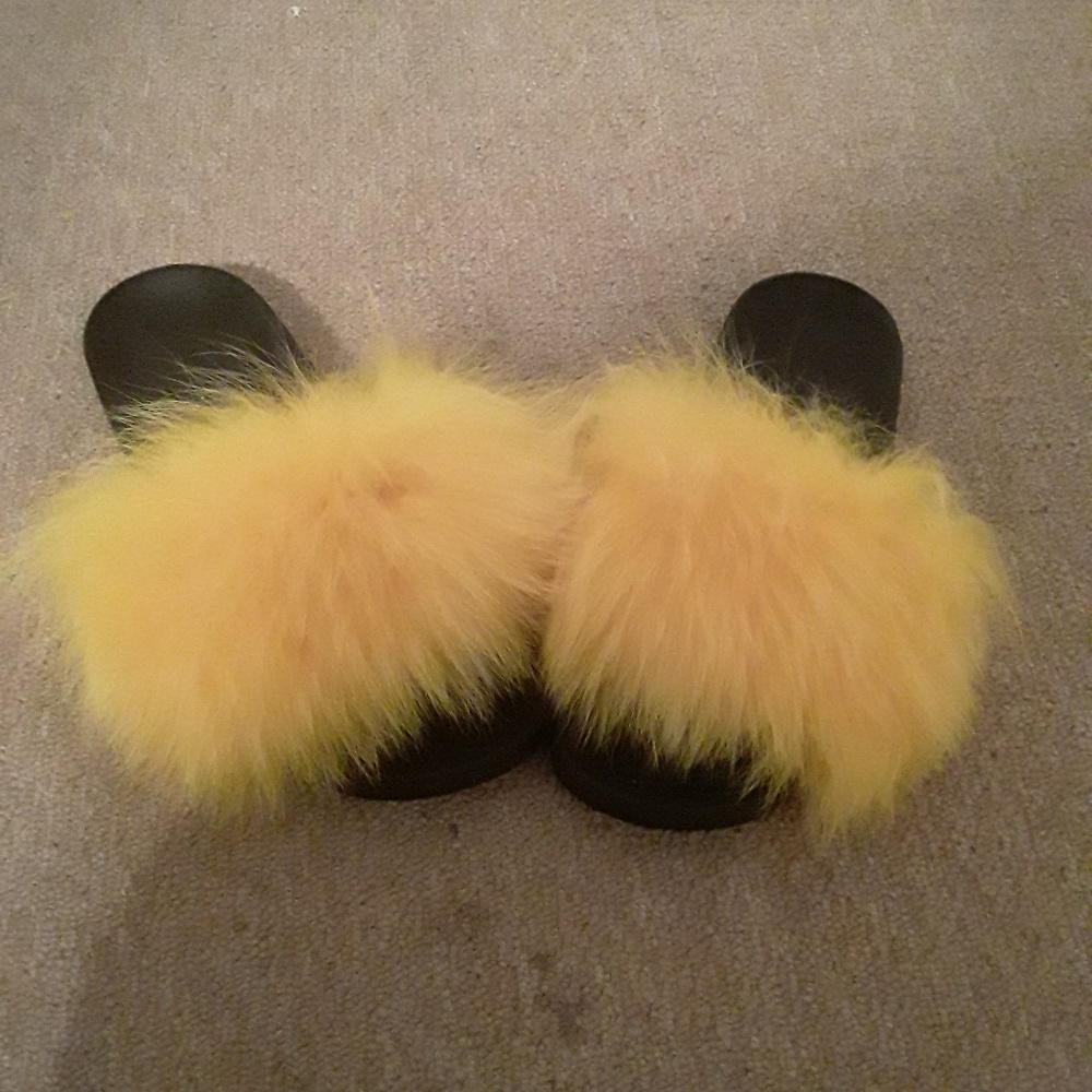 Yellow fur slides